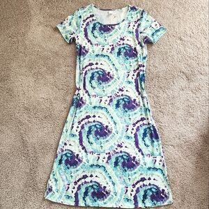 Tie dye dress